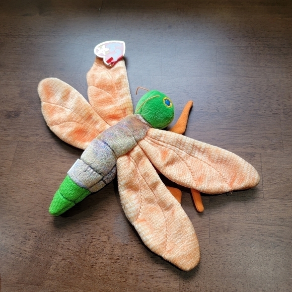 NWT Vintage TY Beanie Babies Glow Firefly Lightning Bug - Picture 17 of 17